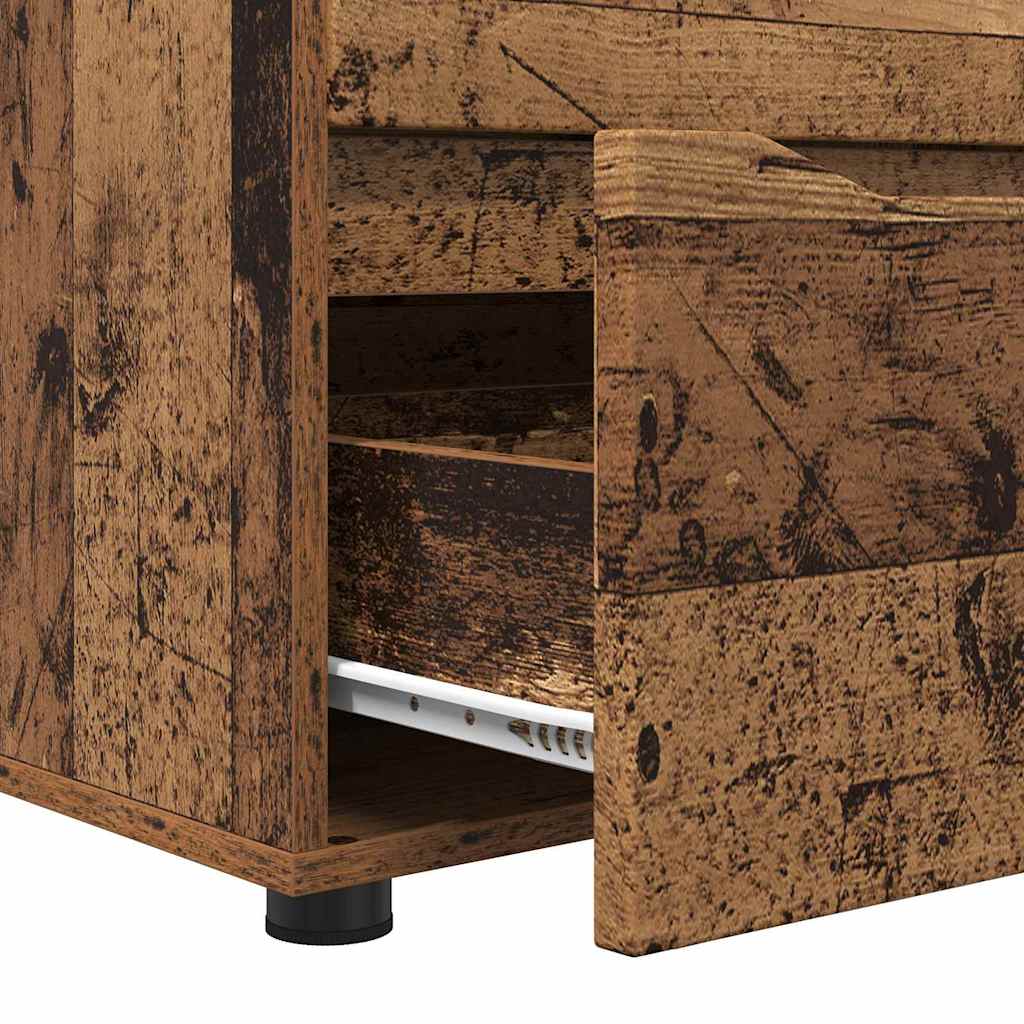 Aufbewahrungsschrank Altholz 60 x 48 x 57 cm Holzwerkstoff