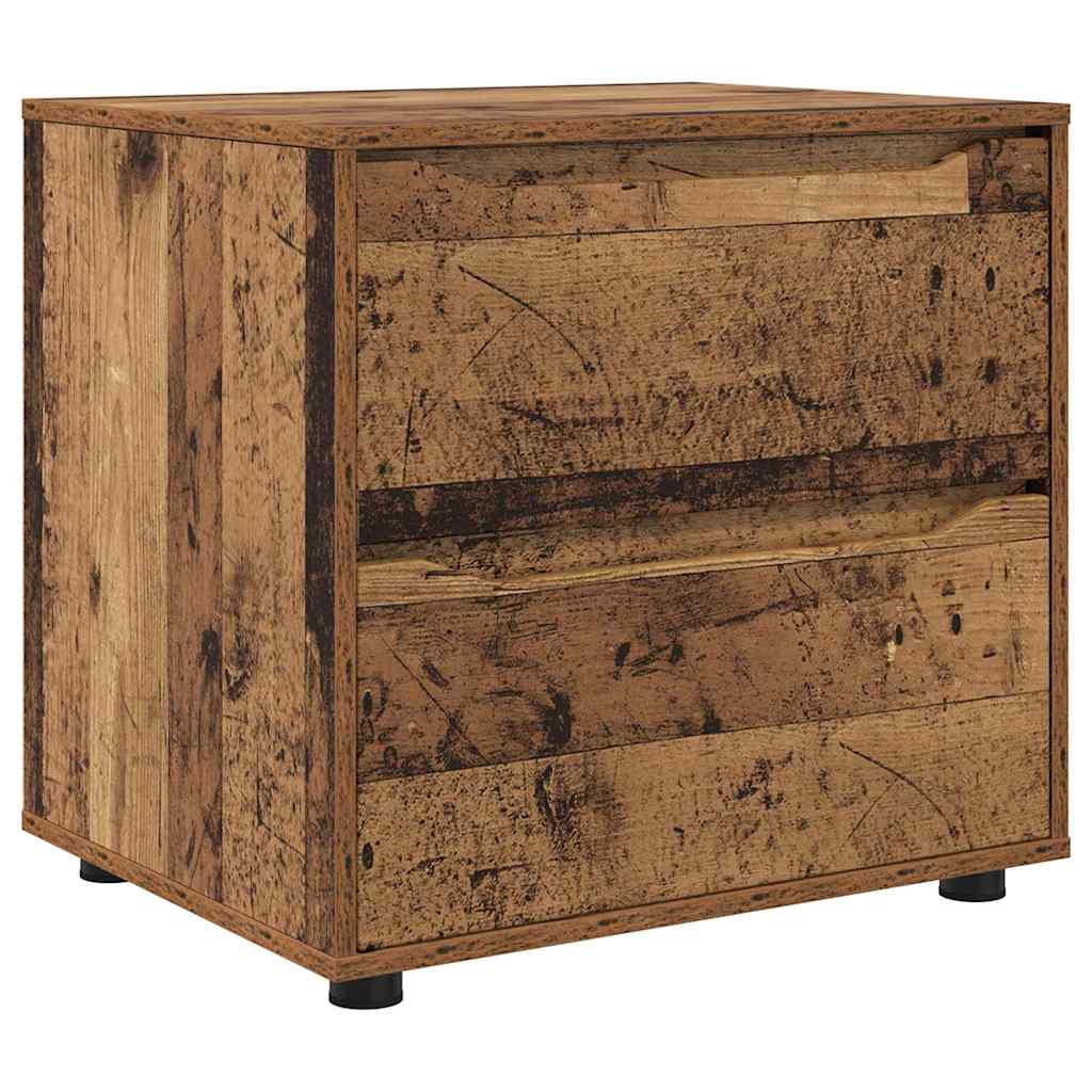 Aufbewahrungsschrank Altholz 60 x 48 x 57 cm Holzwerkstoff