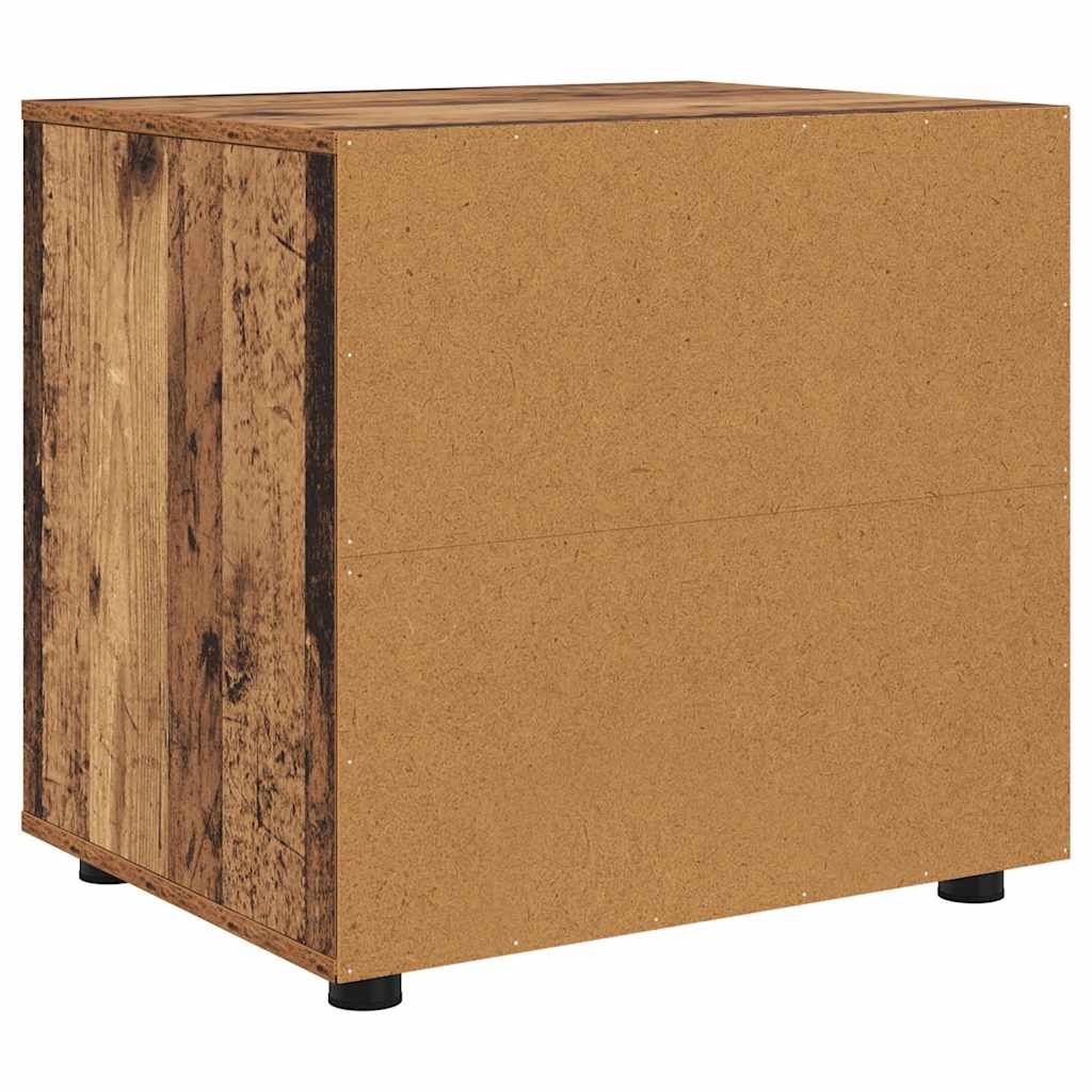Aufbewahrungsschrank Altholz 60 x 48 x 57 cm Holzwerkstoff