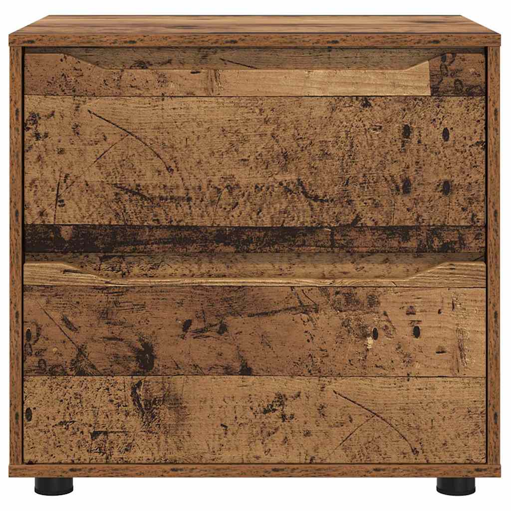 Aufbewahrungsschrank Altholz 60 x 48 x 57 cm Holzwerkstoff