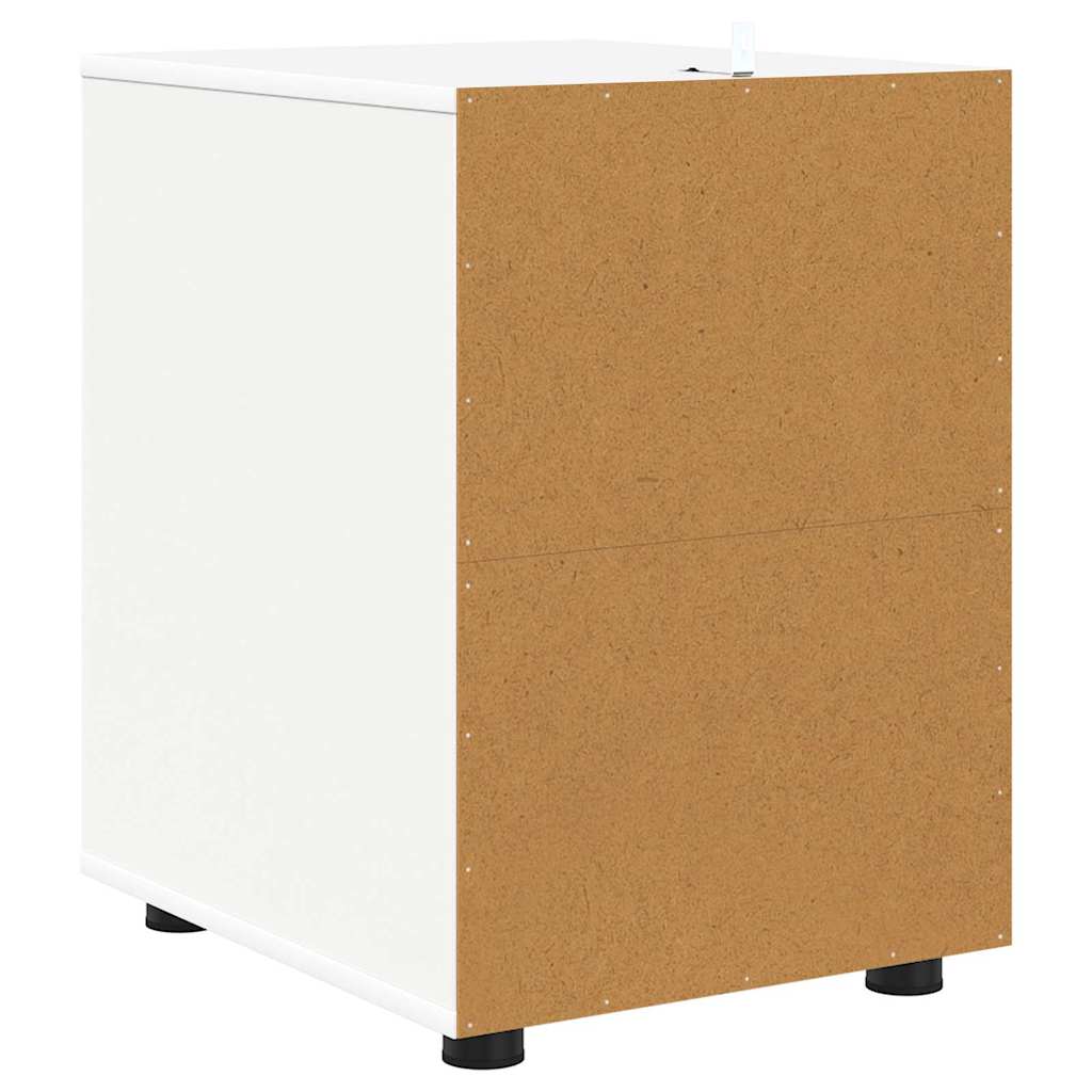 Aufbewahrungsschrank Weiß 40 x 48 x 57 cm Holzwerkstoff
