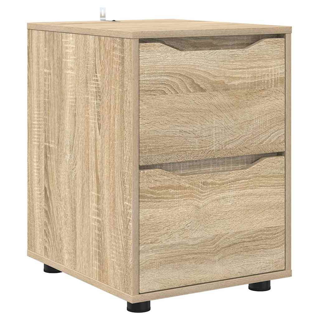 Aufbewahrungsschrank Sonoma-Eiche 40 x 48 x 57 cm Holzwerkstoff