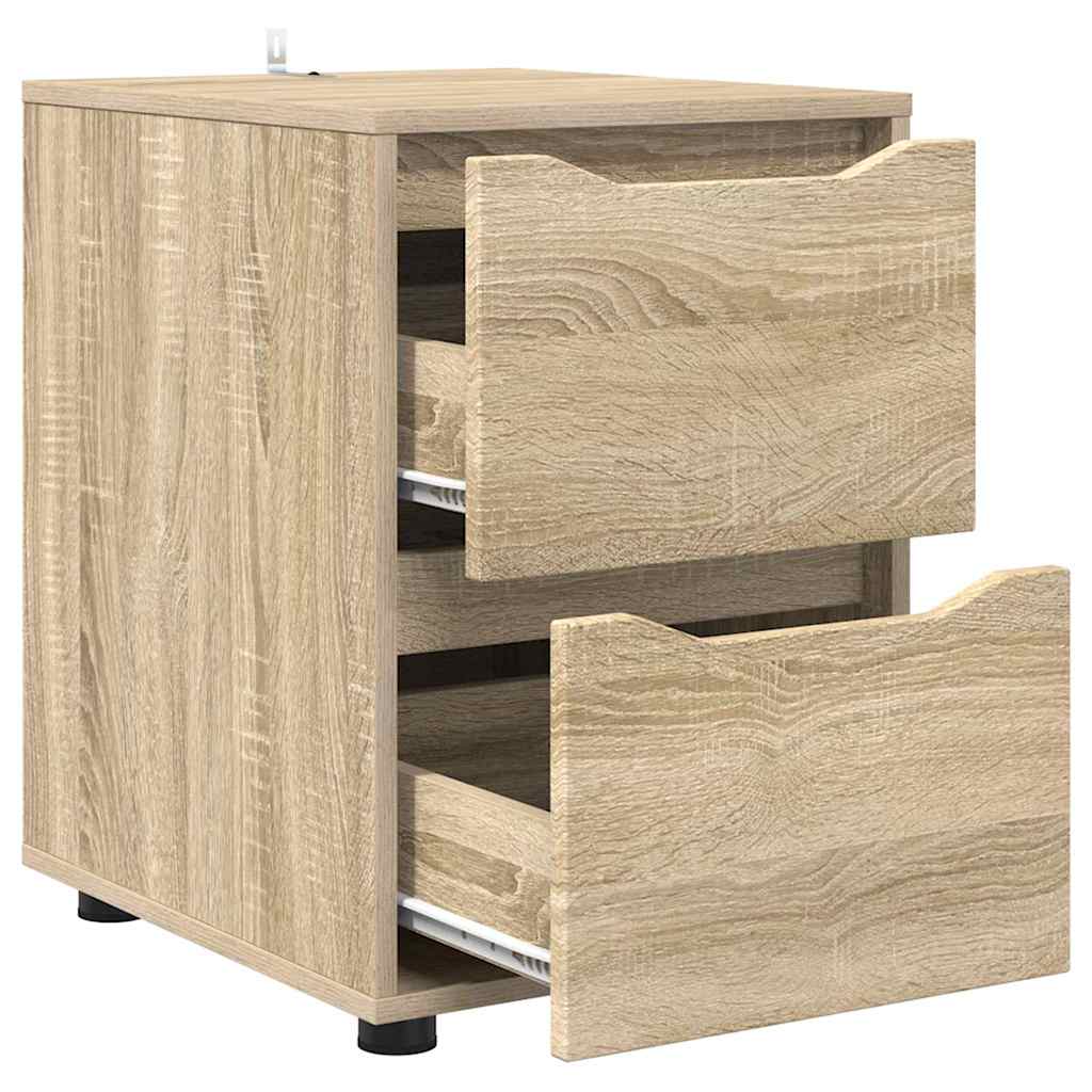 Aufbewahrungsschrank Sonoma-Eiche 40 x 48 x 57 cm Holzwerkstoff