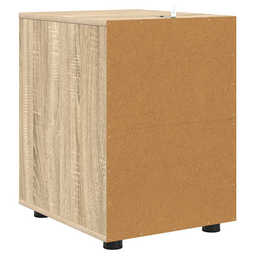 Aufbewahrungsschrank Sonoma-Eiche 40 x 48 x 57 cm Holzwerkstoff