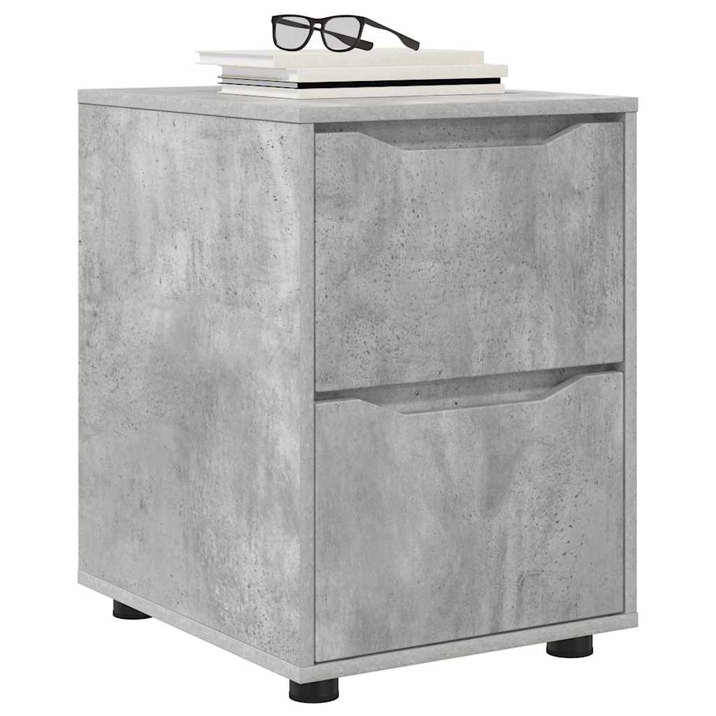 Aufbewahrungsschrank Beton Grau 40 x 48 x 57 cm Holzwerkstoff