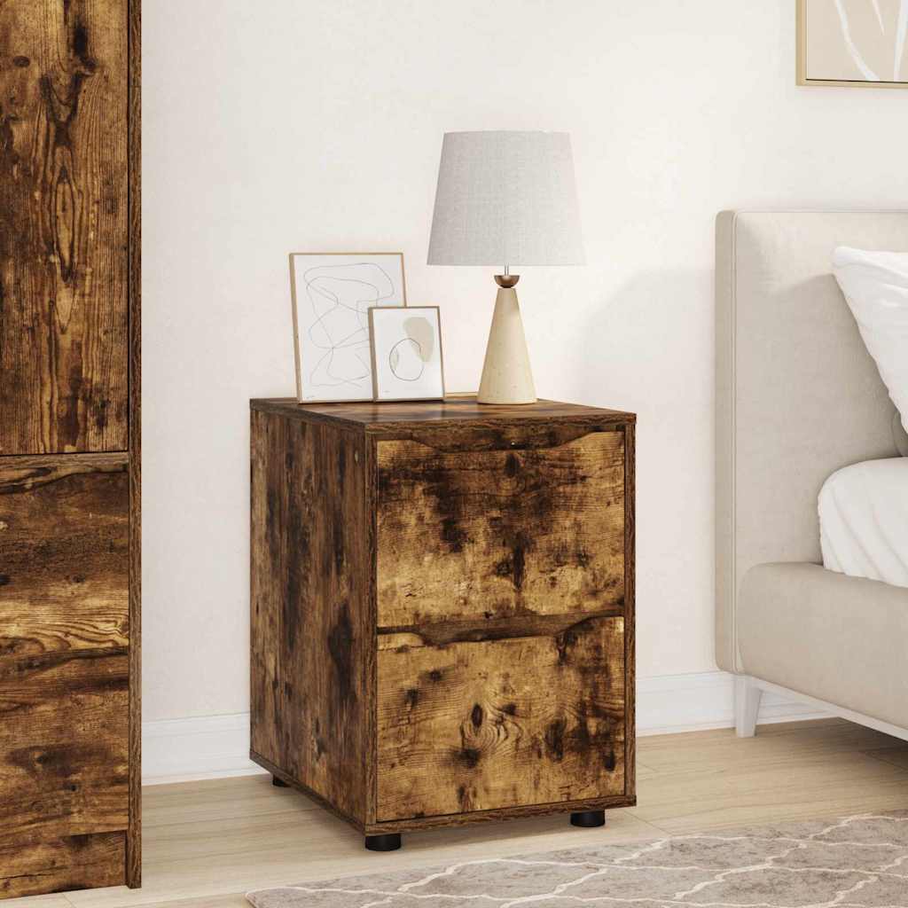Aufbewahrungsschrank Geräucherte Eiche 40 x 48 x 57 cm