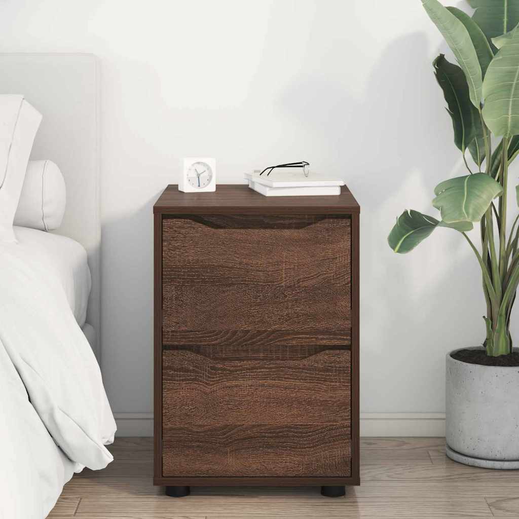 Aufbewahrungsschrank Braun Eichen-Optik 40 x 48 x 57 cm