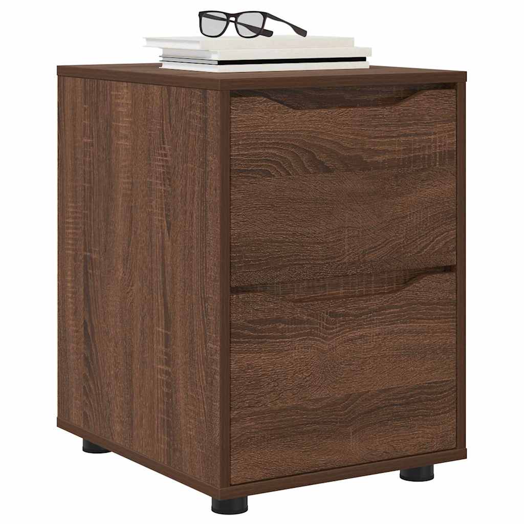 Aufbewahrungsschrank Braun Eichen-Optik 40 x 48 x 57 cm