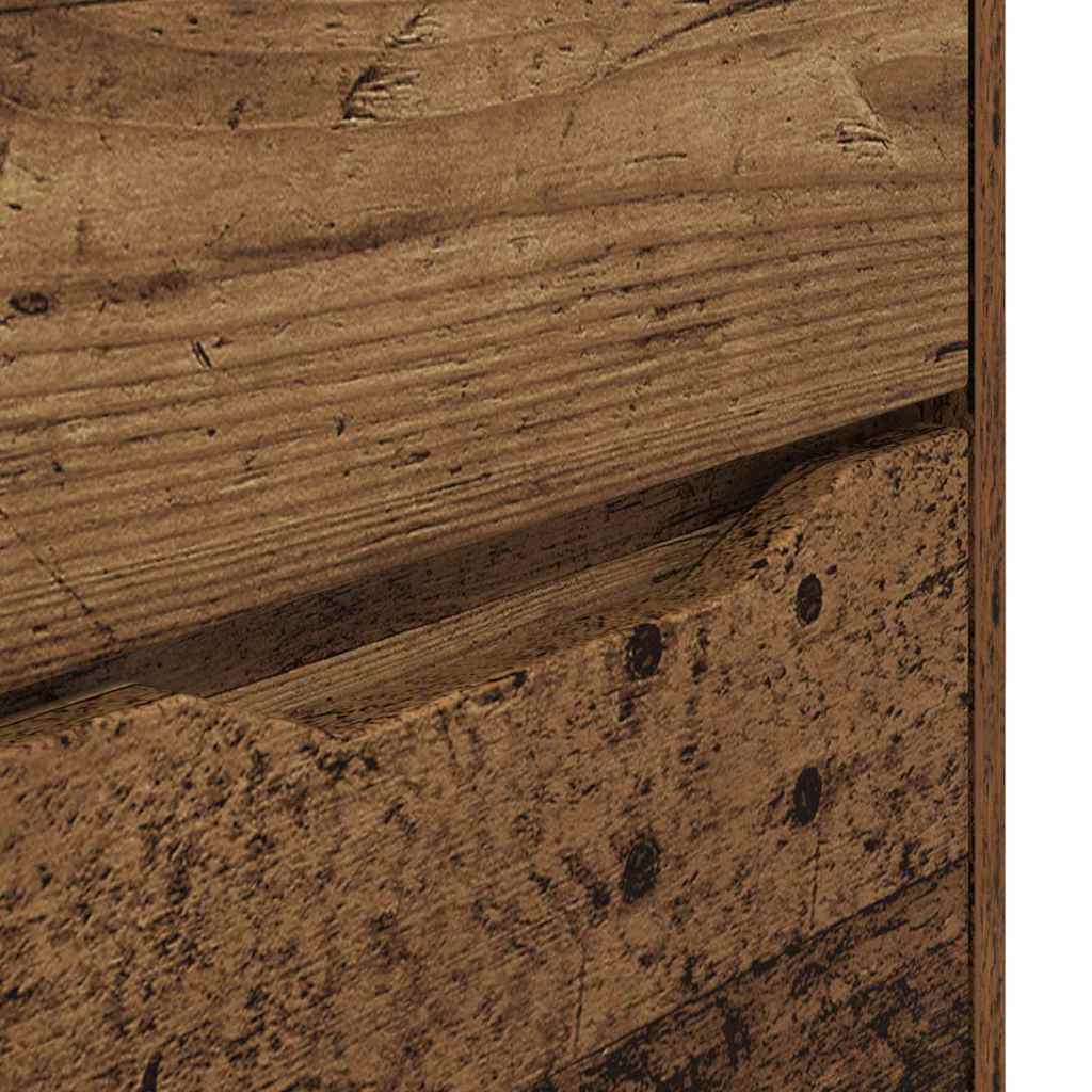 Aufbewahrungsschrank Altholz 40 x 48 x 57 cm Holzwerkstoff