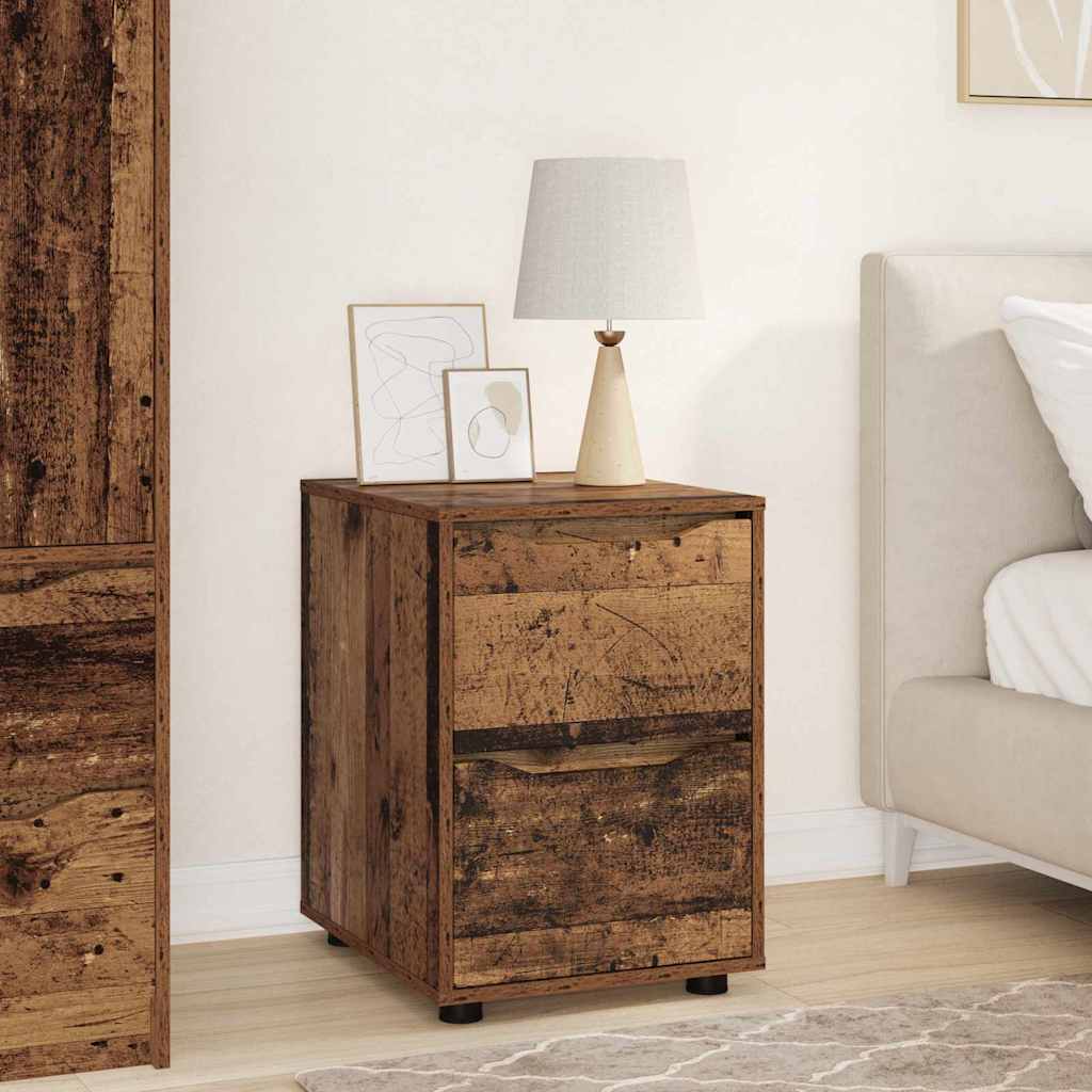 Aufbewahrungsschrank Altholz 40 x 48 x 57 cm Holzwerkstoff