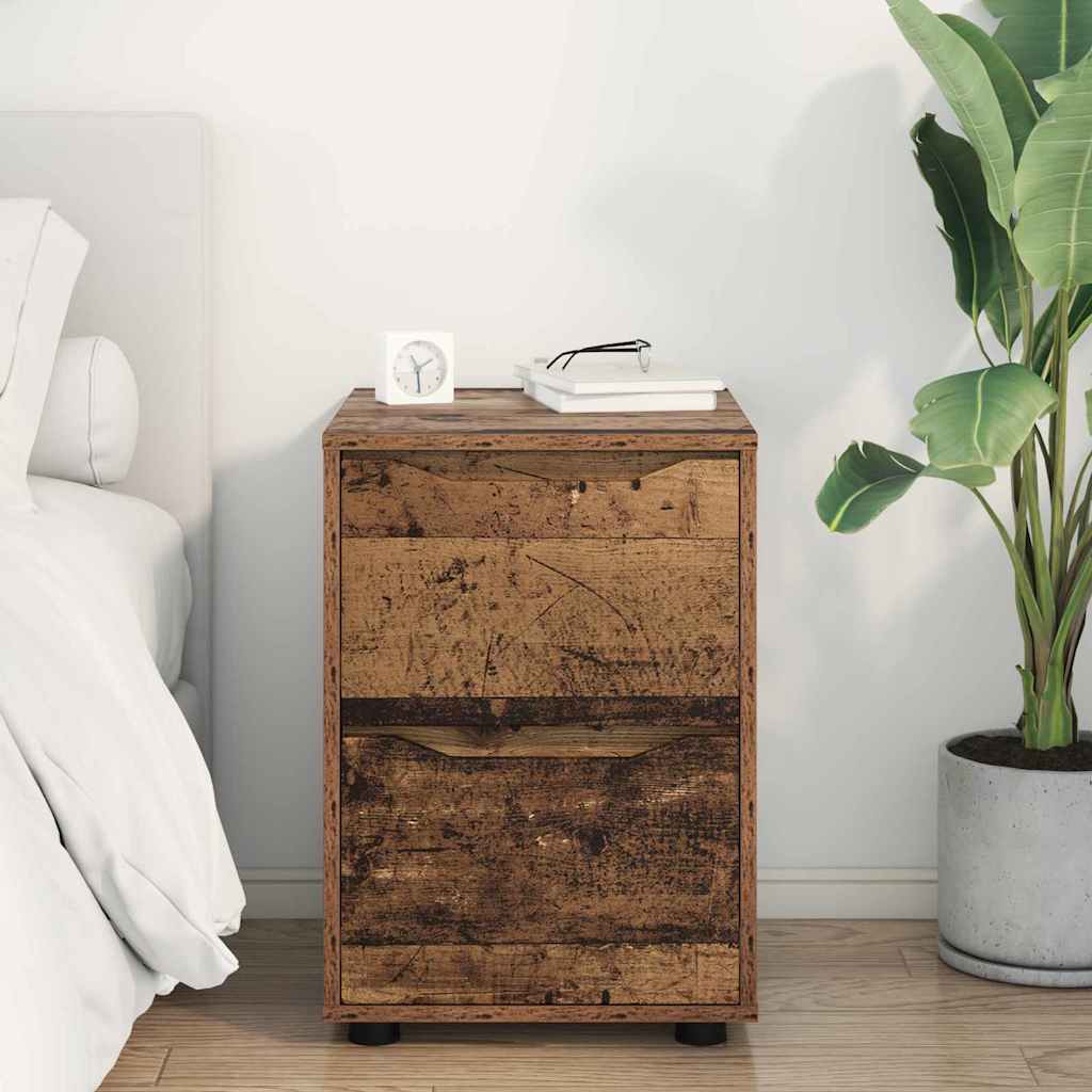 Aufbewahrungsschrank Altholz 40 x 48 x 57 cm Holzwerkstoff