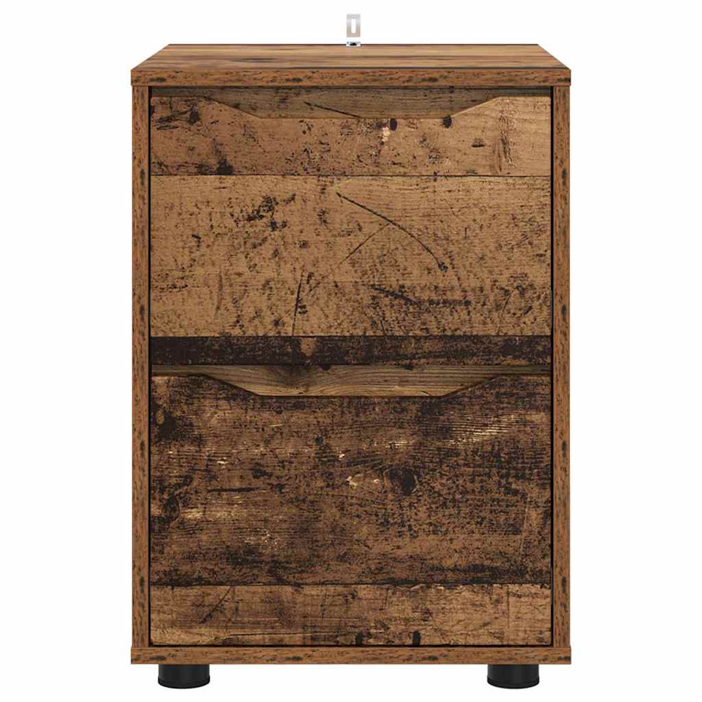 Aufbewahrungsschrank Altholz 40 x 48 x 57 cm Holzwerkstoff
