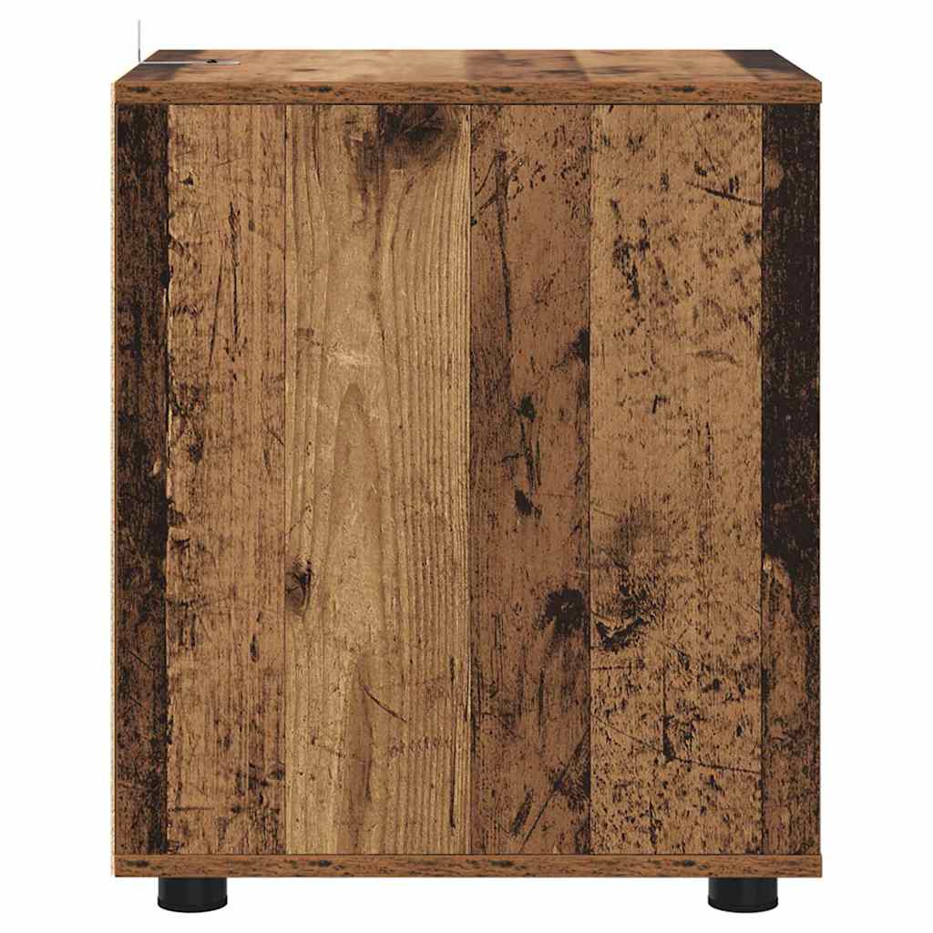 Aufbewahrungsschrank Altholz 40 x 48 x 57 cm Holzwerkstoff