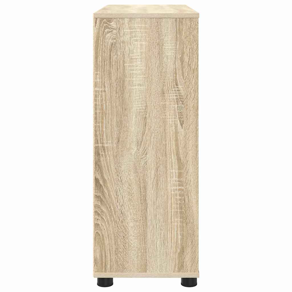 Aufbewahrungsschrank Sonoma-Eiche 80 x 31 x 81 cm Holzwerkstoff