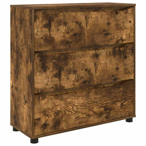 Aufbewahrungsschrank Geräucherte Eiche 80 x 31 x 81 cm