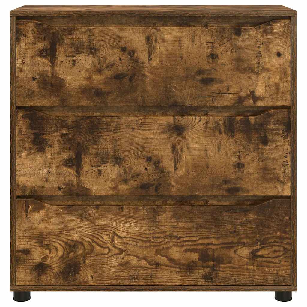 Aufbewahrungsschrank Geräucherte Eiche 80 x 31 x 81 cm