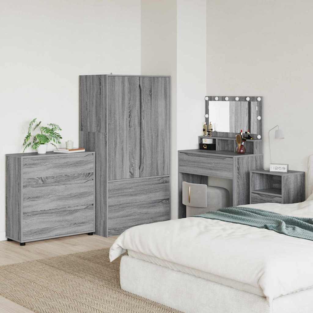 Aufbewahrungsschrank Graues Sonoma 80 x 31 x 81 cm