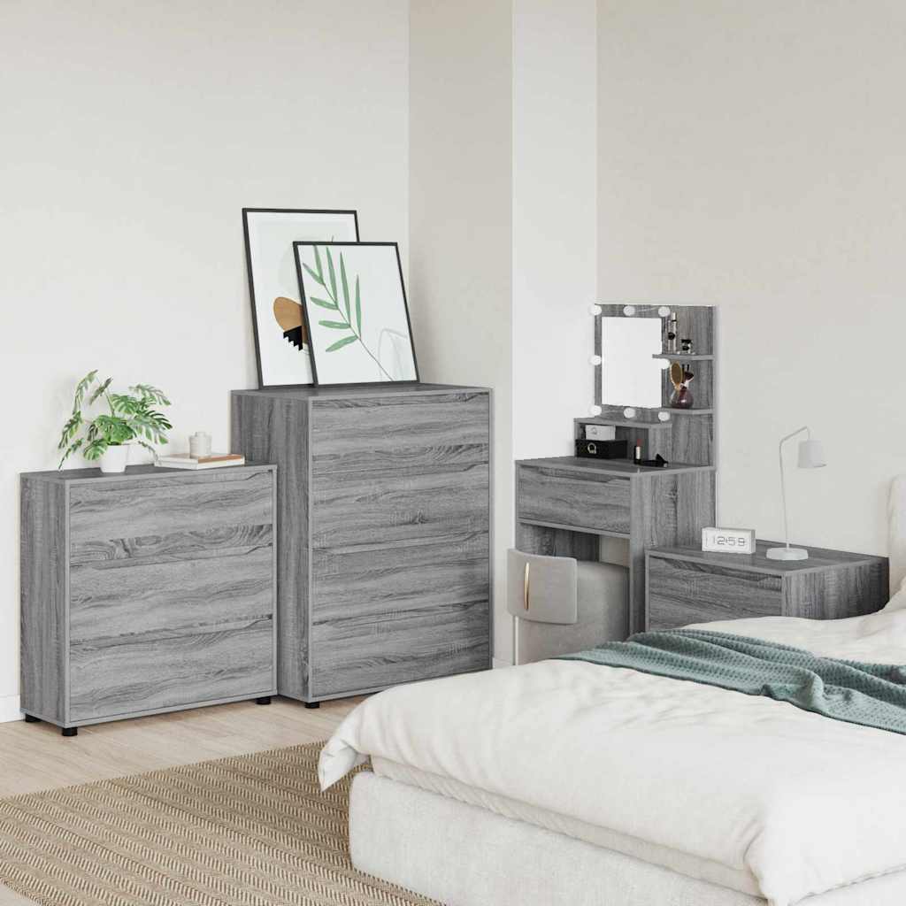 Aufbewahrungsschrank Graues Sonoma 80 x 31 x 81 cm