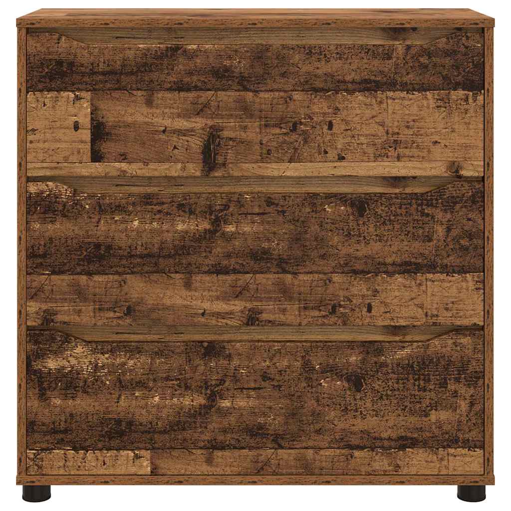 Aufbewahrungsschrank Altholz 80 x 31 x 81 cm Holzwerkstoff