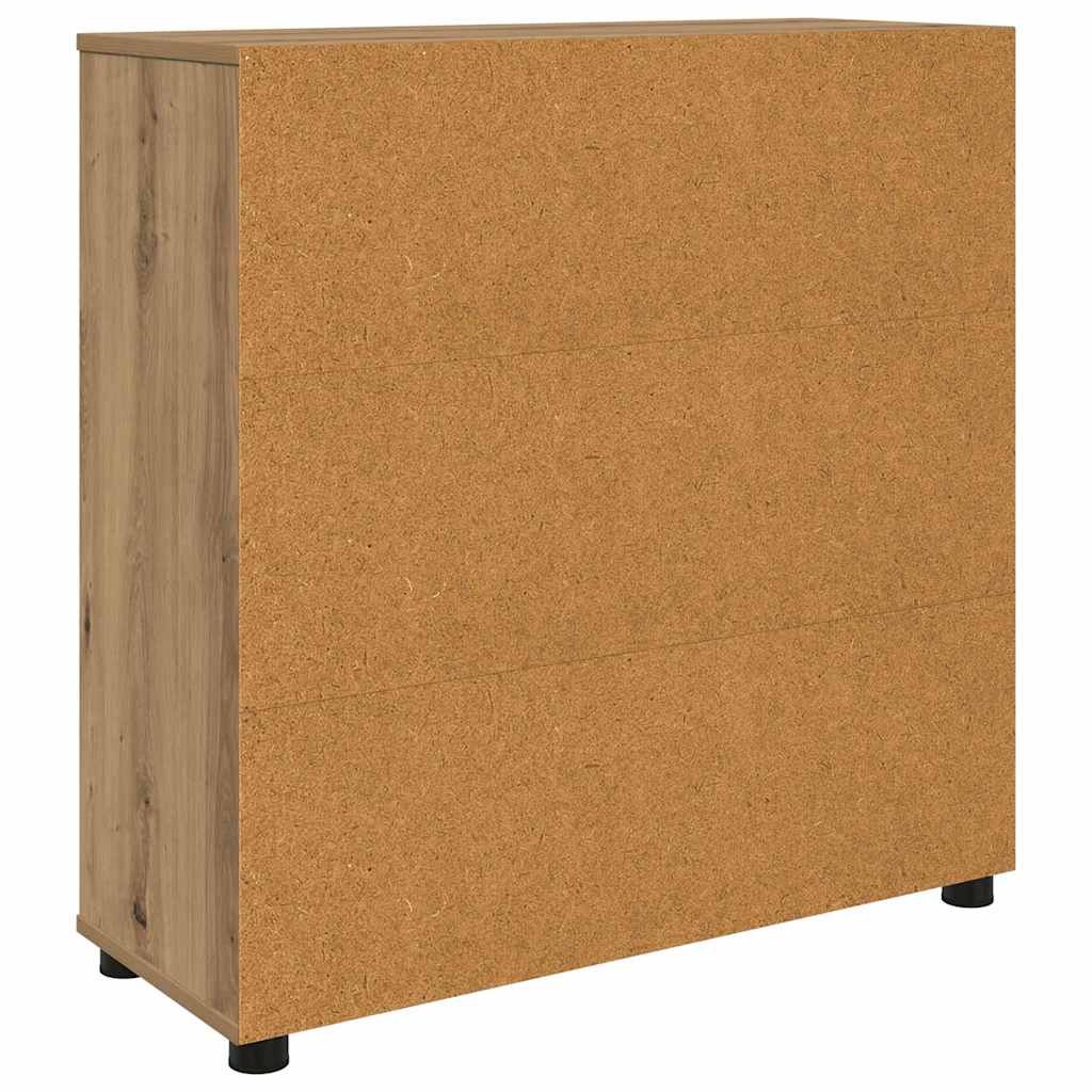 Aufbewahrungsschrank Artisan-Eiche 80 x 31 x 81 cm