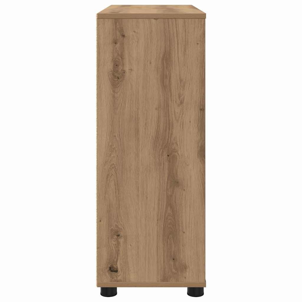 Aufbewahrungsschrank Artisan-Eiche 80 x 31 x 81 cm