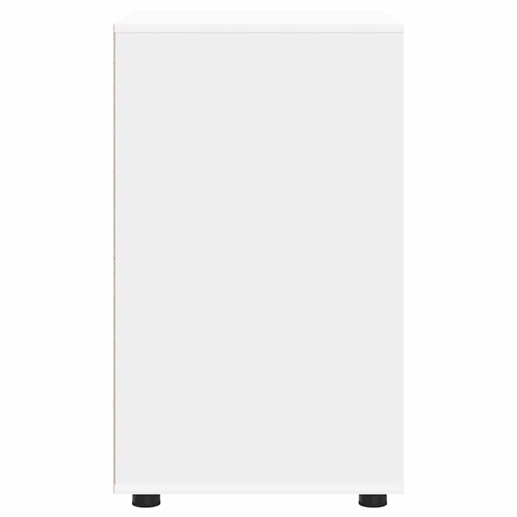 Aufbewahrungsschrank Weiß 60 x 48 x 81 cm Holzwerkstoff
