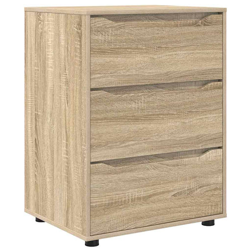 Aufbewahrungsschrank Sonoma-Eiche 60 x 48 x 81 cm Holzwerkstoff