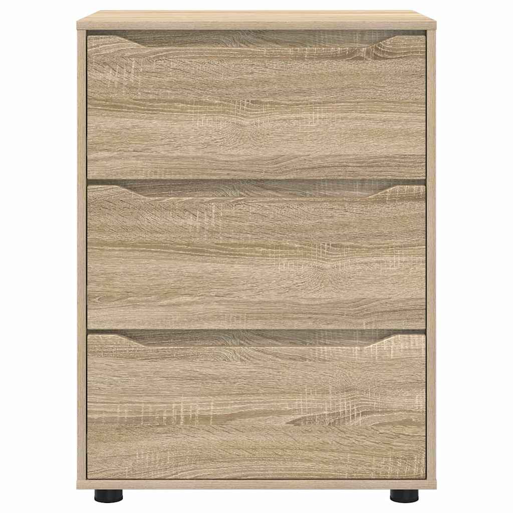 Aufbewahrungsschrank Sonoma-Eiche 60 x 48 x 81 cm Holzwerkstoff