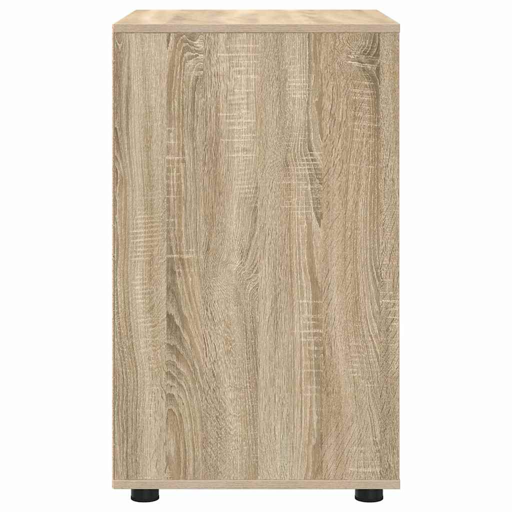Aufbewahrungsschrank Sonoma-Eiche 60 x 48 x 81 cm Holzwerkstoff