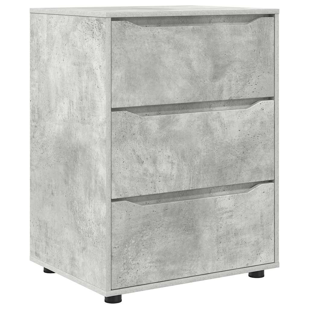 Aufbewahrungsschrank Beton Grau 60 x 48 x 81 cm Holzwerkstoff
