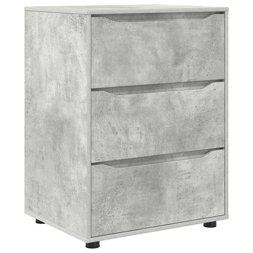 Aufbewahrungsschrank Beton Grau 60 x 48 x 81 cm Holzwerkstoff