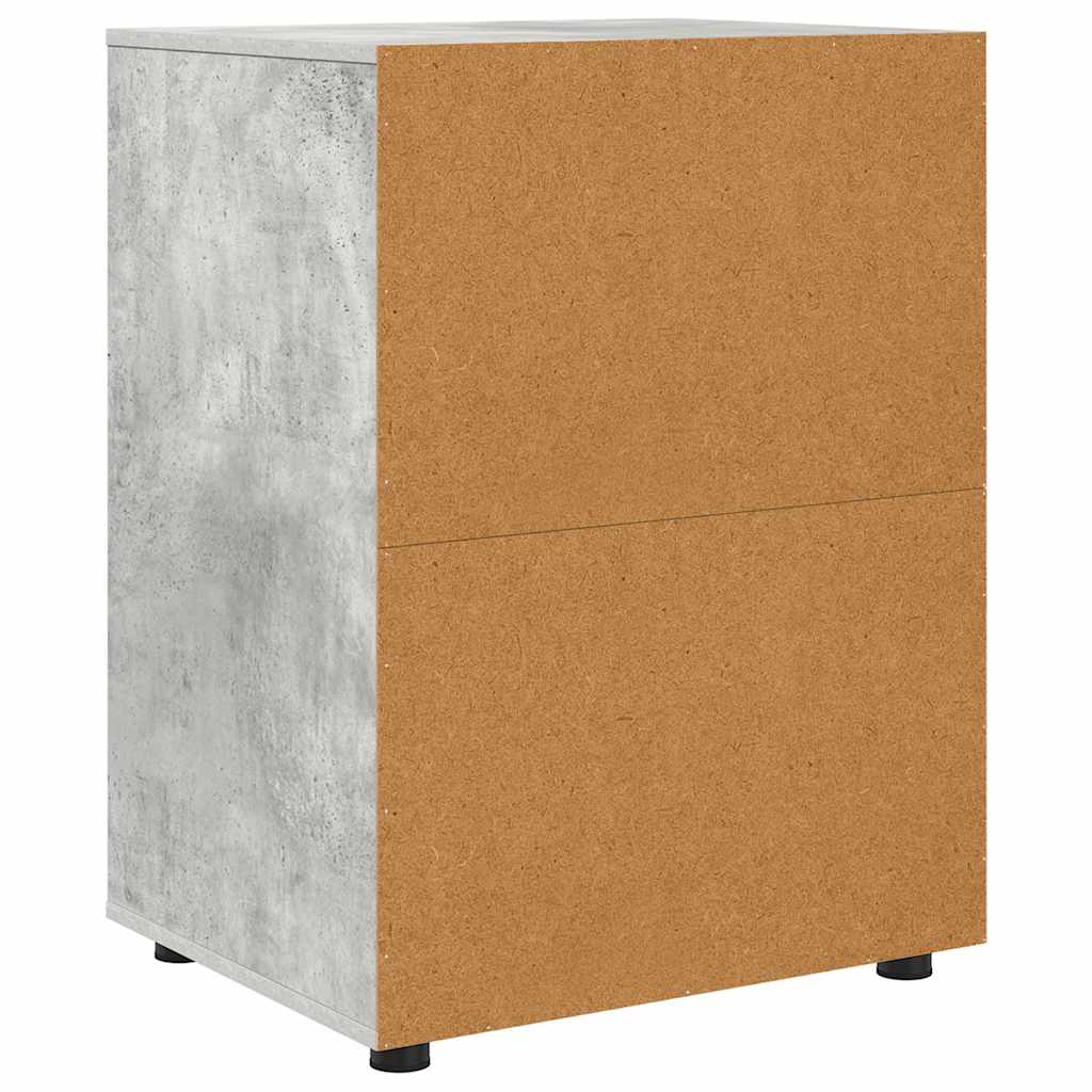 Aufbewahrungsschrank Beton Grau 60 x 48 x 81 cm Holzwerkstoff