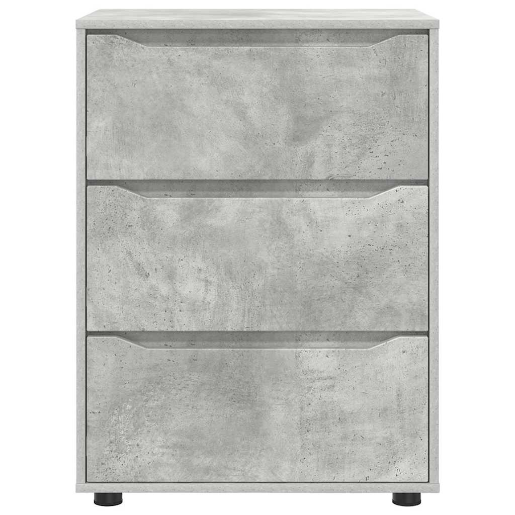 Aufbewahrungsschrank Beton Grau 60 x 48 x 81 cm Holzwerkstoff