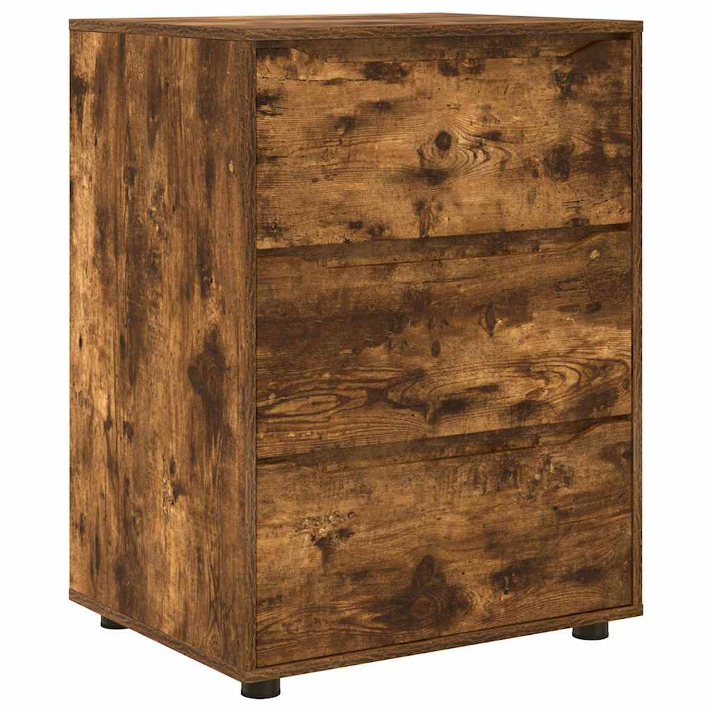 Aufbewahrungsschrank Geräucherte Eiche 60 x 48 x 81 cm