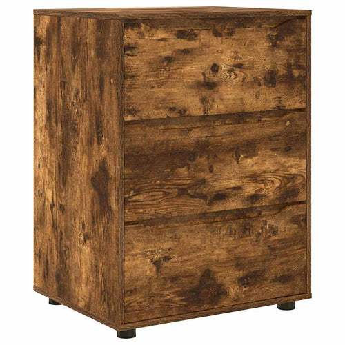 Aufbewahrungsschrank Geräucherte Eiche 60 x 48 x 81 cm