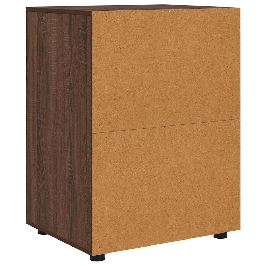 Aufbewahrungsschrank Braun Eichen-Optik 60 x 48 x 81 cm