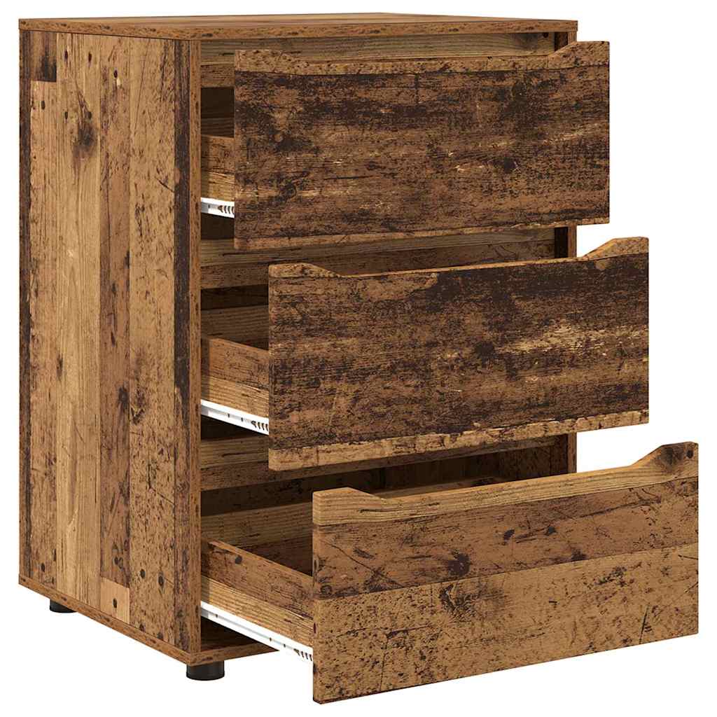 Aufbewahrungsschrank Altholz 60 x 48 x 81 cm Holzwerkstoff