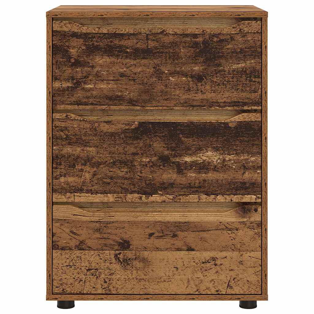 Aufbewahrungsschrank Altholz 60 x 48 x 81 cm Holzwerkstoff