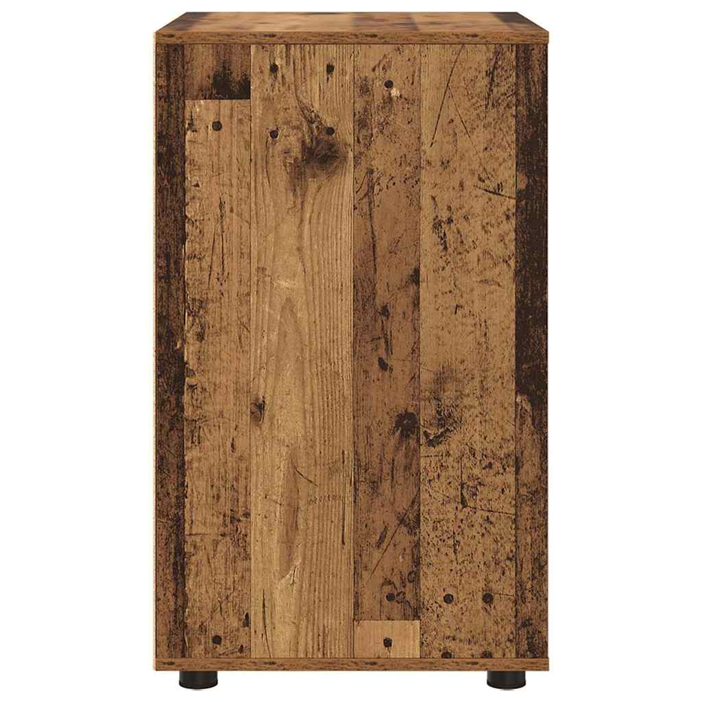 Aufbewahrungsschrank Altholz 60 x 48 x 81 cm Holzwerkstoff