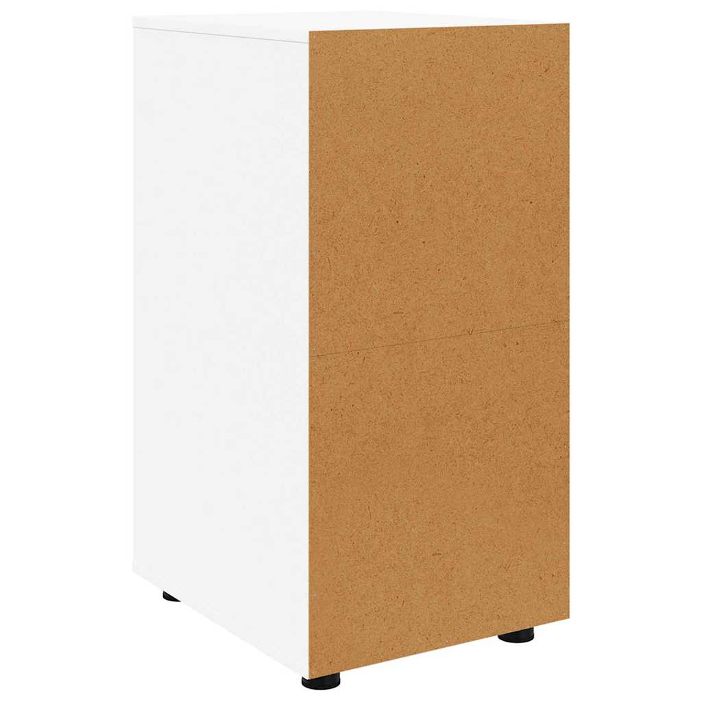 Aufbewahrungsschrank Weiß 40 x 48 x 81 cm Holzwerkstoff