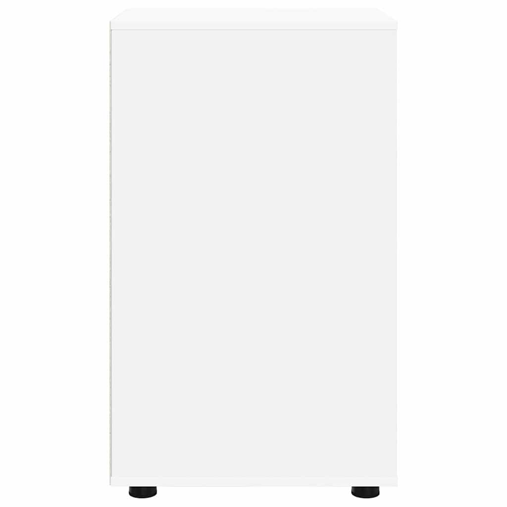 Aufbewahrungsschrank Weiß 40 x 48 x 81 cm Holzwerkstoff