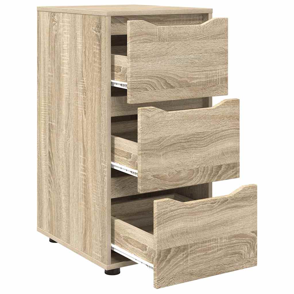 Aufbewahrungsschrank Sonoma-Eiche 40 x 48 x 81 cm Holzwerkstoff