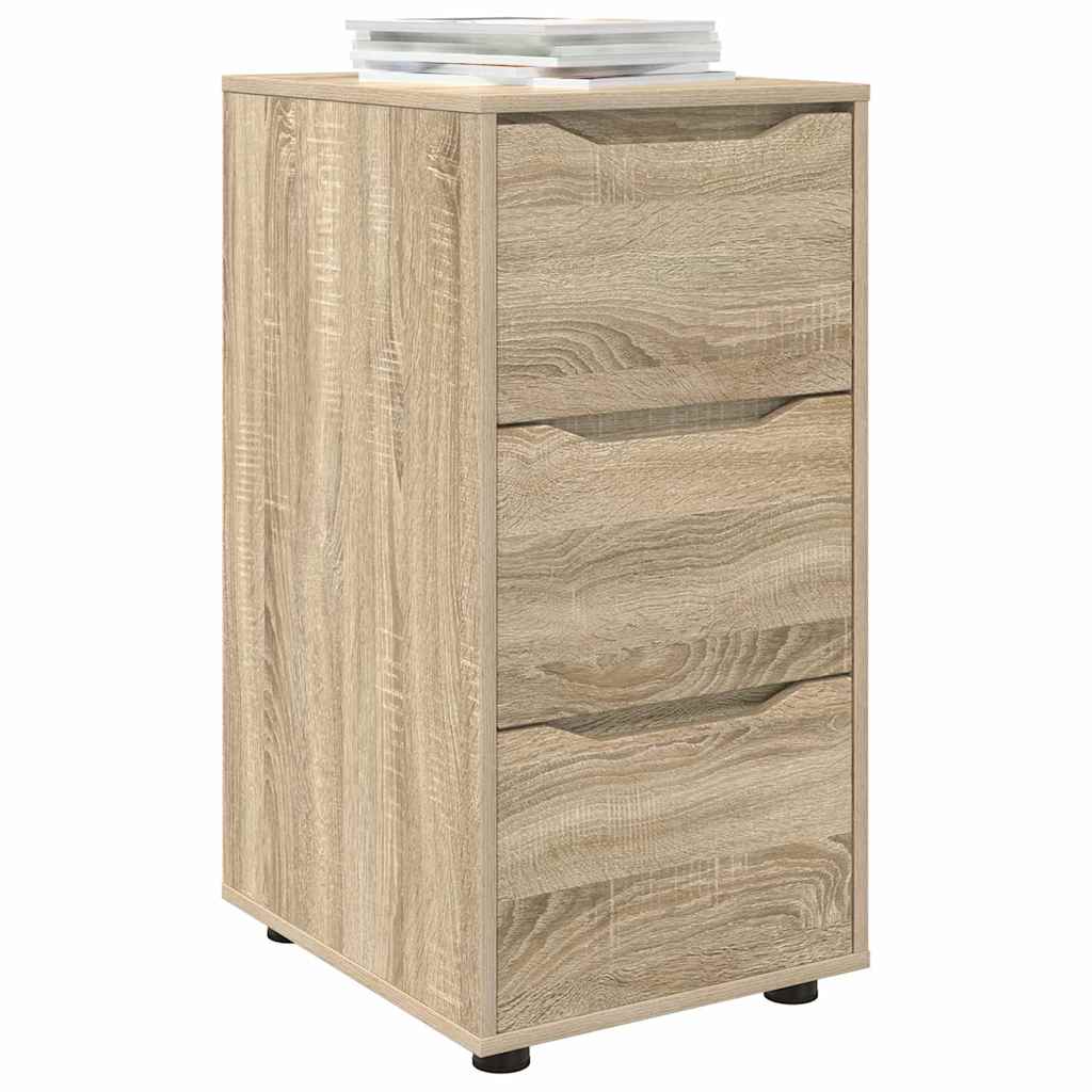 Aufbewahrungsschrank Sonoma-Eiche 40 x 48 x 81 cm Holzwerkstoff