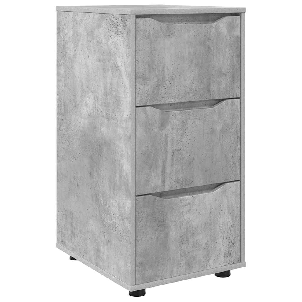 Aufbewahrungsschrank Beton Grau 40 x 48 x 81 cm Holzwerkstoff