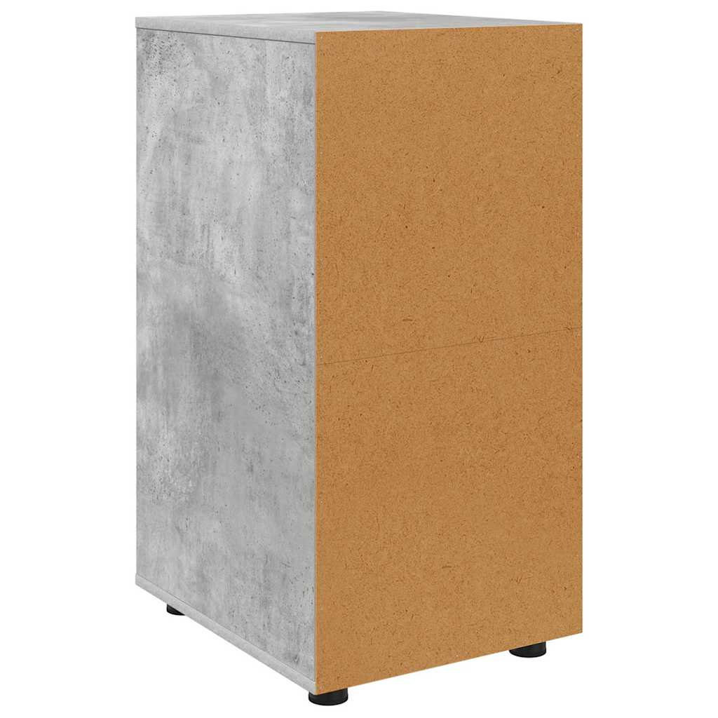 Aufbewahrungsschrank Beton Grau 40 x 48 x 81 cm Holzwerkstoff