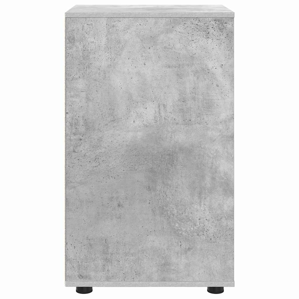 Aufbewahrungsschrank Beton Grau 40 x 48 x 81 cm Holzwerkstoff