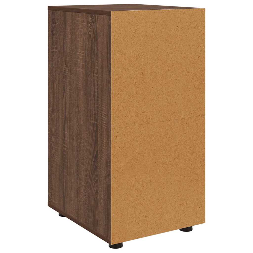 Aufbewahrungsschrank Braun Eichen-Optik 40 x 48 x 81 cm