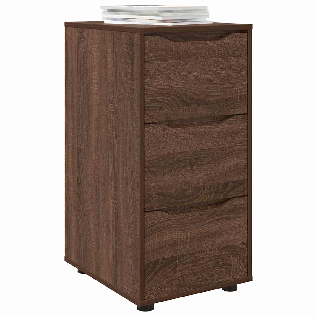 Aufbewahrungsschrank Braun Eichen-Optik 40 x 48 x 81 cm