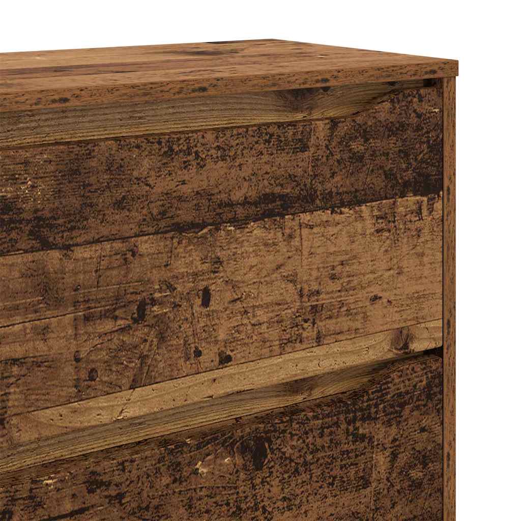 Aufbewahrungsschrank Altholz 40 x 48 x 81 cm Holzwerkstoff