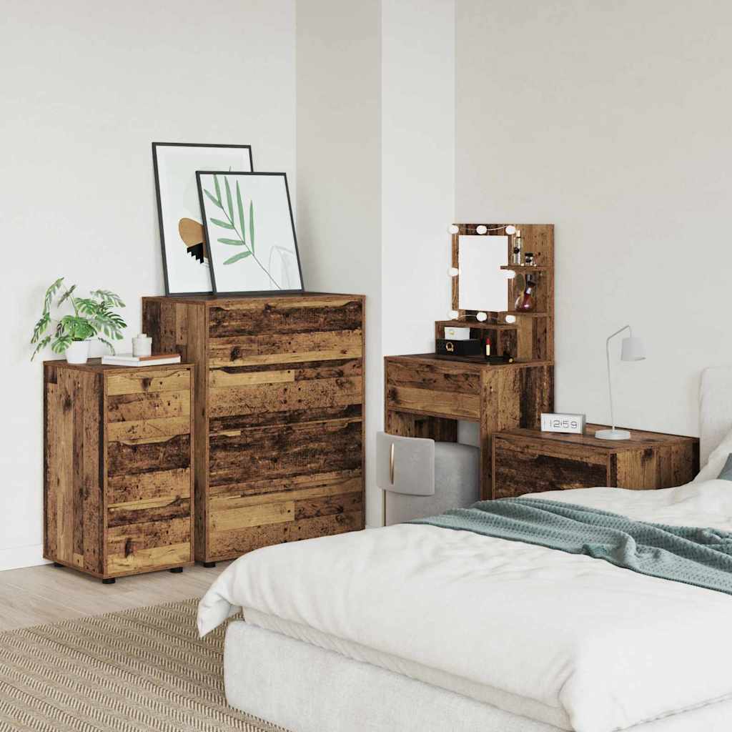 Aufbewahrungsschrank Altholz 40 x 48 x 81 cm Holzwerkstoff